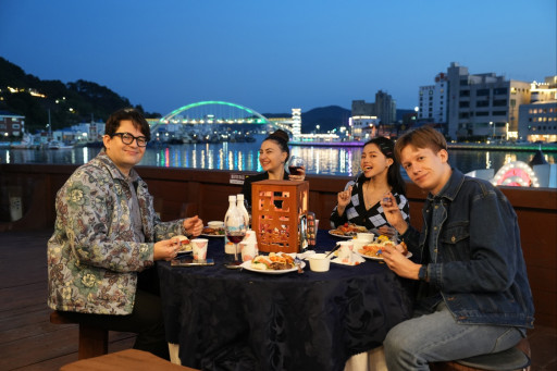 Tongyeong, South Korea's First City Specializing in Night Tourism, Invited Global Travel Influencers to a Night Festival