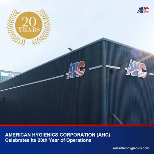 American Hygienics Corporation (AHC) Celebrates Its 20th Year of Operations