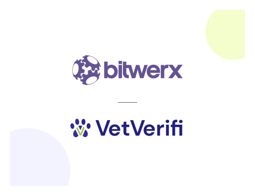 VetVerifi and Bitwerx Announce Partnership, Transforming Health Data Verifications for the Pet Economy