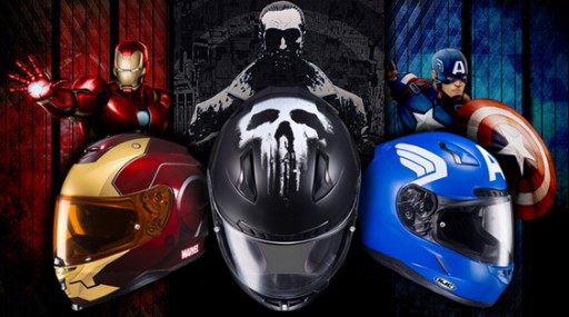Become Your Own Hero With Marvel and HJC Helmets