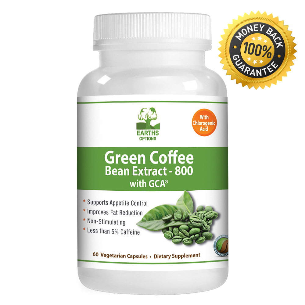 Looking for Green Coffee Bean Extract 800mg with GCA? Earths Options
