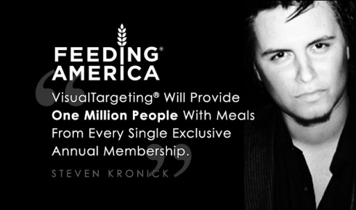 VisualTargeting® Partners With Feeding America: Steven Kronick Announces Limitless Giving Pledge