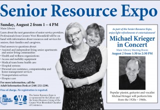 Flyer for the Senior Resource Expo.
