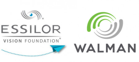 Essilor Vision Foundation and Walman logos