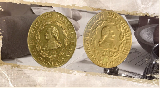 Hard Asset Management Acquires an Exceedingly Rare 1800 George Washington Gold Funeral Medal