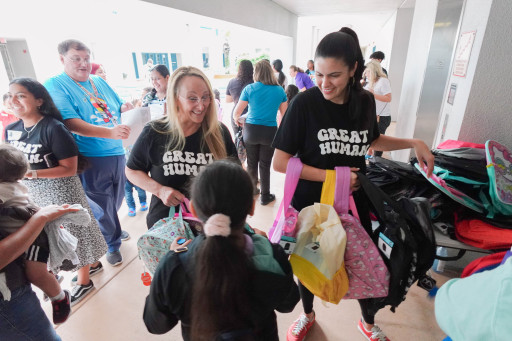 Laurie Finkelstein Reader Team Celebrates 10th Annual Back to School Drive in South Florida