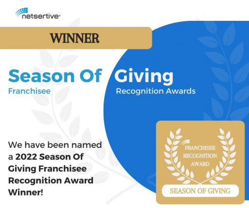 Kathy J. Evert Named a Netsertive Season of Giving: Franchisee Recognition Award Winner