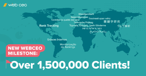 1.5+ Million Users on the WEBCEO SEO Platform: A New Milestone