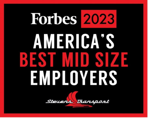 Stevens Transport Honored by Forbes as One of America’s Best Employers