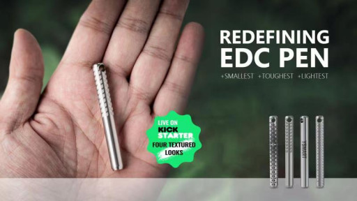 Redefining the Minimal EDC Pen, TIPEN 2.0 From YSMART Launches on Kickstarter