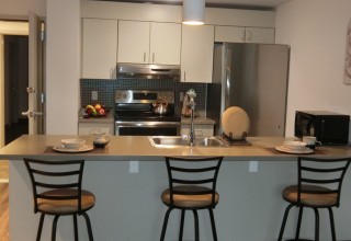 Kitchen, VIllage Apartments luxury apartment