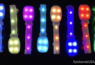 Xylobands Intelligent LED Bracelets Light Up Audiences
