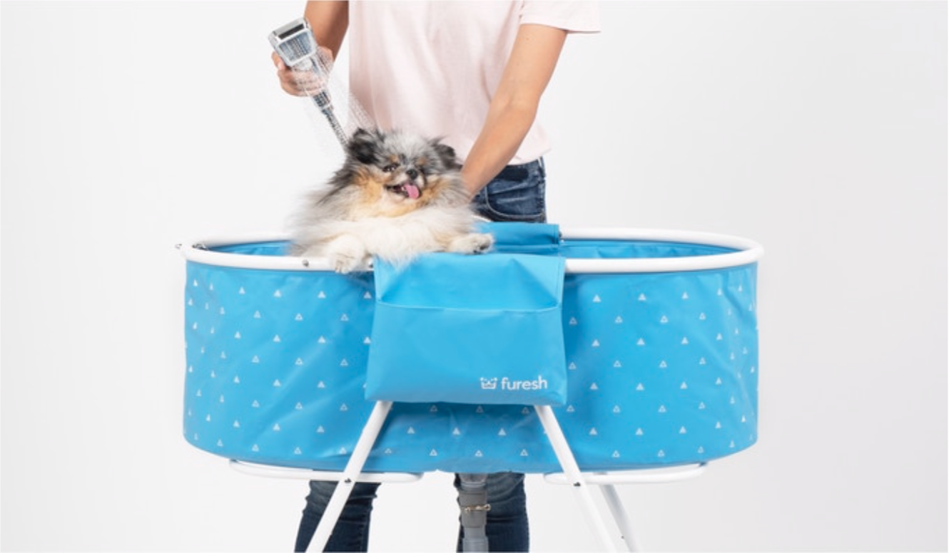 Furesh Launches OneofaKind, Foldable Dog Bathtub Newswire