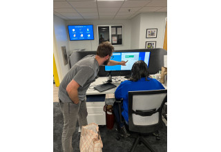 CapMetro dispatcher working with Spare on launch day