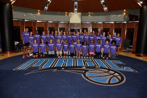 Orlando Magic and UnitedHealthcare Celebrate Jr. NBA Week Hosting Two All-Girls Youth Clinics