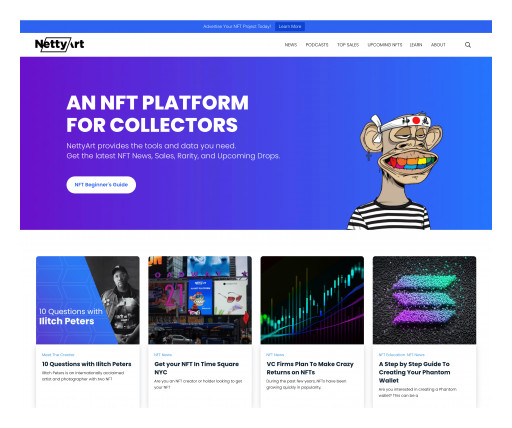 NettyArt Launches New NFT Platform