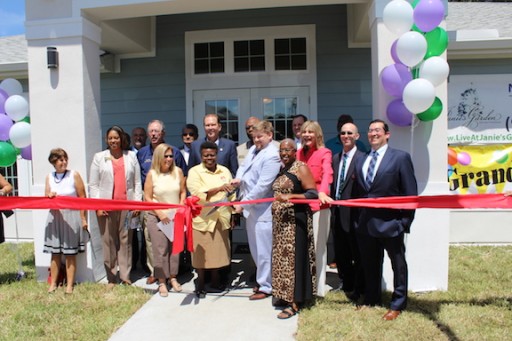 Sarasota Housing Authority, the Michaels Organization Celebrate Grand Opening of Janie's Garden Phase III