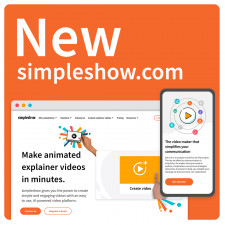 simpleshow, the market-leading explainer video platform, introduces a new look and new functionality