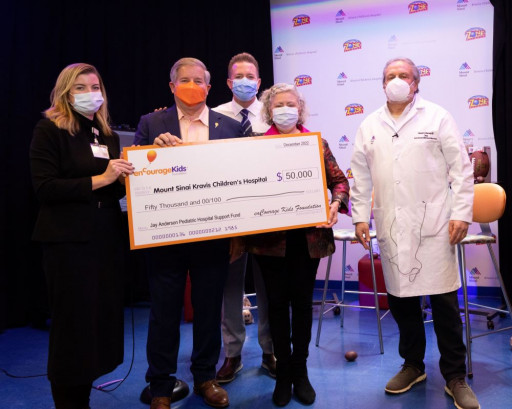 enCourage Kids Foundation Donates $50,000, Making Hospitals a Better Place to Get Better