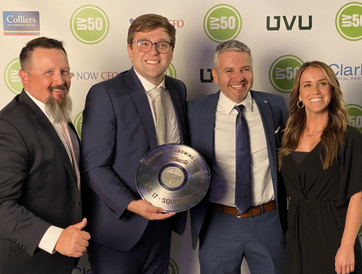 Squeeze Named One of UV50’s Fastest-Growing Companies for the Second Year in a Row
