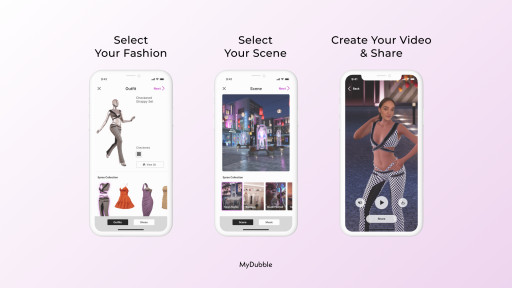 Spree3D Releases the MyDubble™ App for Fashionistas to Instantly Wear True-to-Life Digital Fashion via Personalized Metaverse Experiences