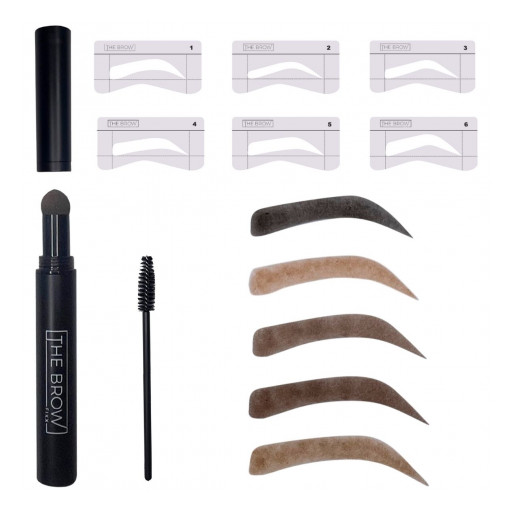 Get Instant Color and Precise Shape With the Newest Brow Stamp Kit