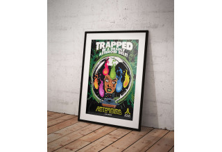 Framed NFT Featuring Asteroids by Atari \/ Butcher Billy