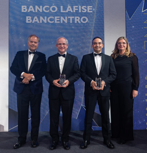 Roberto Zamora Llanes, President Grupo LAFISE (left) & Justo Montenegro, CFO Grupo LAFISE (right)
