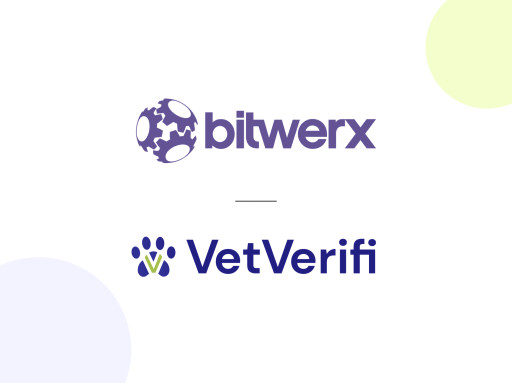 VetVerifi and Bitwerx Announce Partnership, Transforming Health Data Verifications for the Pet Economy