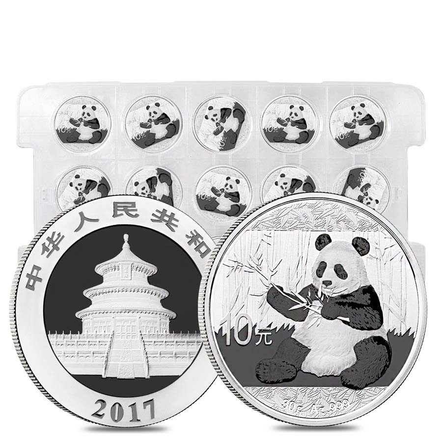 Bullion Exchanges Brings You the New 2017 Chinese Silver Pandas