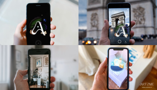 Circus Company, a Company Specializing in Augmented Reality (AR), Launches 'Artzme' Worldwide Simultaneously Around the World