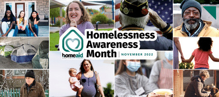 HomeAid Launches Month-Long Homelessness Awareness Campaign