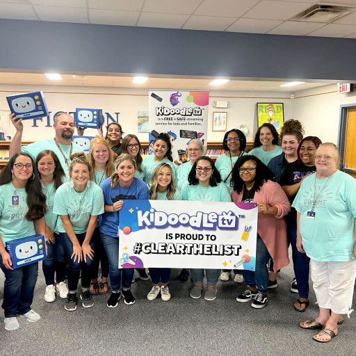 Kidoodle.TV&#174; is Proud to #ClearTheList at Rugel Elementary in Mesquite, Texas