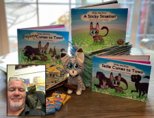 Award-winning Children's book series, Sticky the Kitty