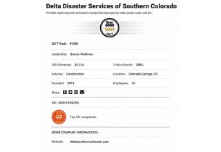 Colorado Springs Delta Disaster Services