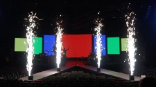 Non-pyro Special Effect White Fountains Replaces Stage Pyro