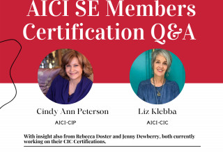 March Training AICI SE Member Q&A with Cindy Ann Peterson, AICI CIP and Liz Klebba, AICI CIC