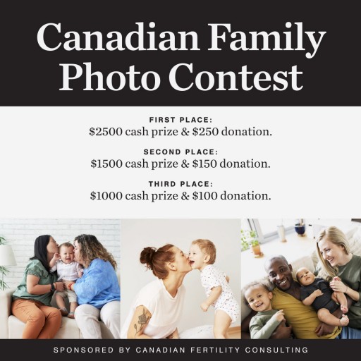 Canadian Fertility Consulting's Family Photo Contest Kicks Off!