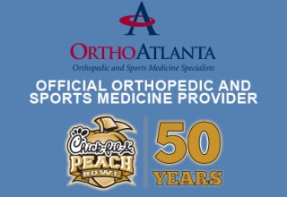 OrthoAtlanta an Official Partner of 2017 Chick-fil-A Peach Bowl