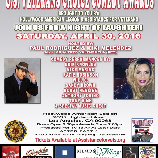 Coca-Cola Presents U.S. Veterans Choice Comedy Awards Brought to You by Hollywood American Legion & Assistance for Veterans