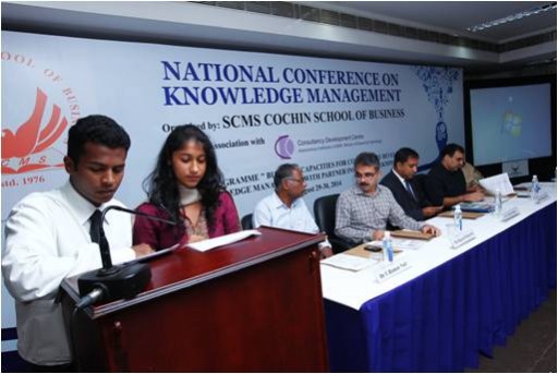 National Conference on Knowledge Management hosted by SCMS Cochin