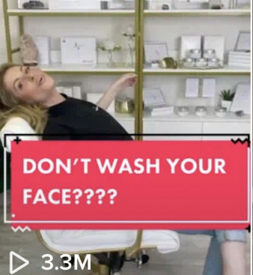 Celebrity Esthetician Nicole Caroline from Nicole Caroline Skin Tells People to Not Wash Their Face
