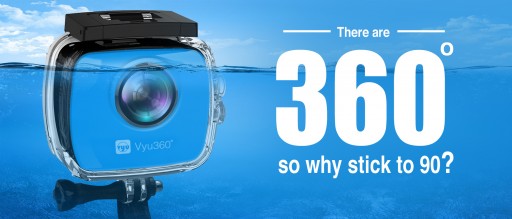Most Compact, Waterproof 360 VR Action Camera at CES 2017