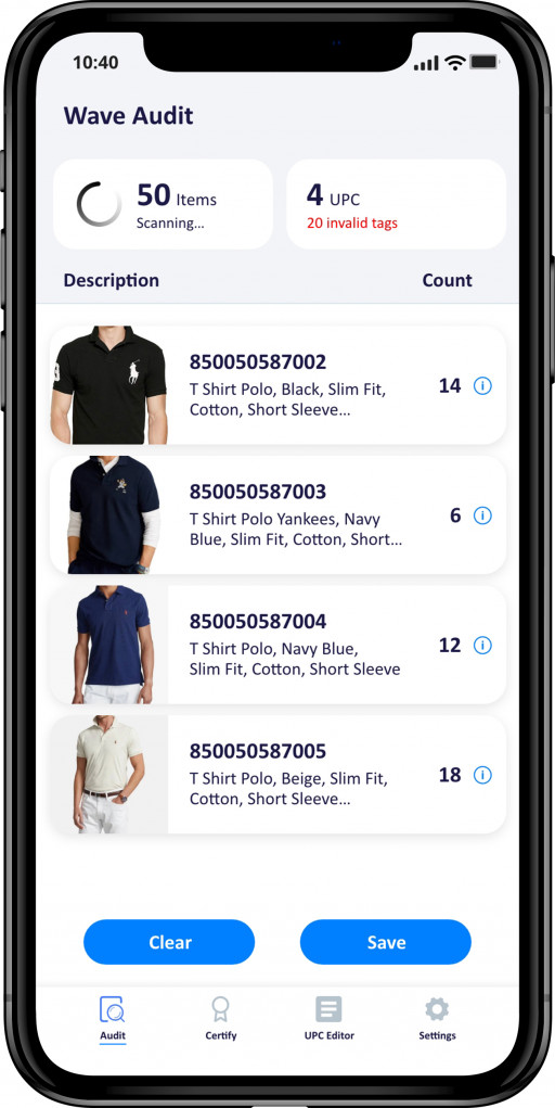 RFID Audit and Test App for iOS, ‘Wave: Audit,’ Announced by SimplyRFiD
