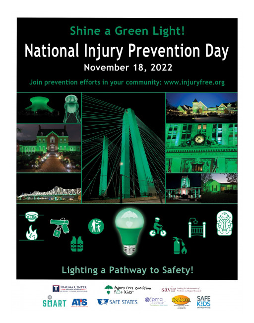 Cities Across the Country Turn Green as Safe States and Other Organizations Unify Their Voices to Prevent Injuries and Violence