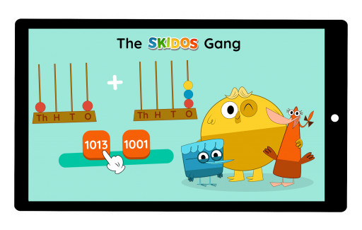 SKIDOS Introduces the SKIDOS Gang Along With a Brand New Math Curriculum for Kids Age 2-10 Years