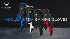 Middle Finger Gaming Gloves