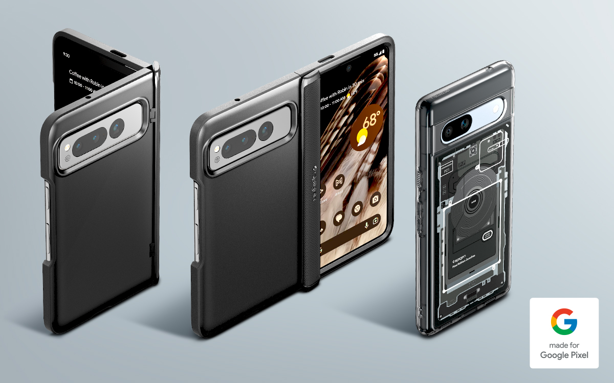 Spigen Ultra Hybrid Designed for Pixel 7a Case (2023) - Matte Black