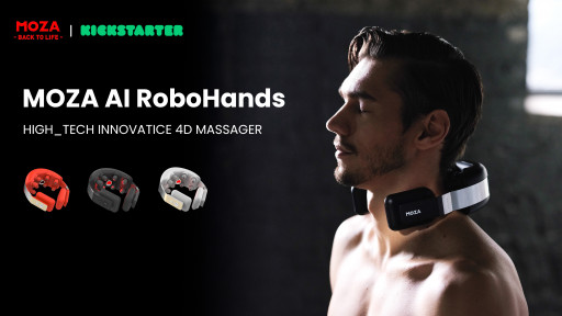 MOZA AI RoboHands: The High-Tech Innovative 4D Massager Launching on Kickstarter
