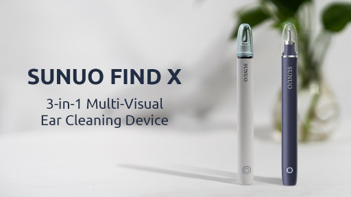SUNUO Announces Launch of FIND X: 3-in-1 Multi-Visual Ear Cleaning Device